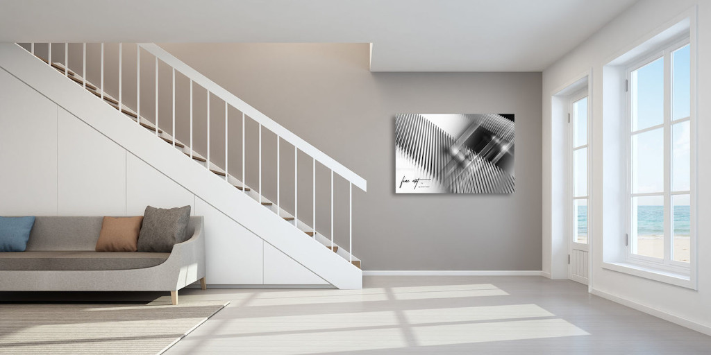 Kompositionsachse: Interiorfotografie mit Treppe